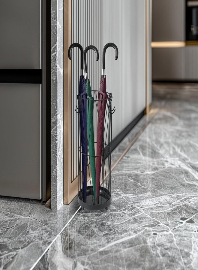 حامل مظلات KitchenGenie للمدخل | حافظ على جفاف ونظافة أرضياتك مع حامل المظلات الداخلي الخاص بنا | رف مظلات أنيق | حل تخزين عملي. - Image 3